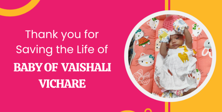 Success Story of Baby of Vaishali Vichare