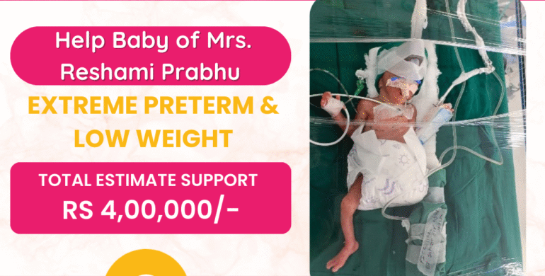 Baby of Mrs. Reshami Prabhu
