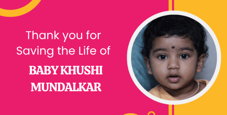 Success Story Baby Khushi Mundalkar