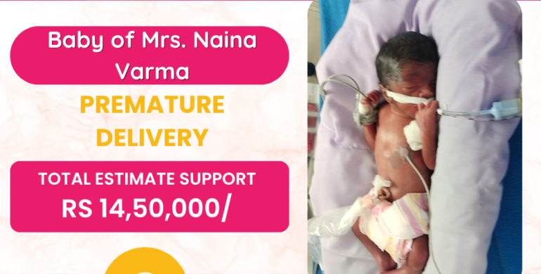 Baby of Mrs. Naina Varma