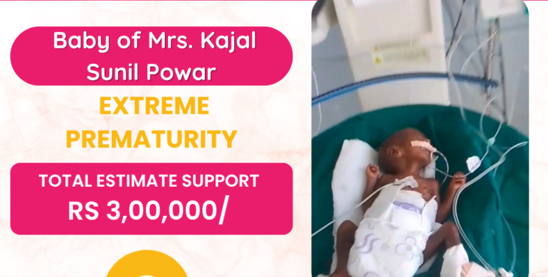 Baby of Mrs. Kajal Sunil Powar